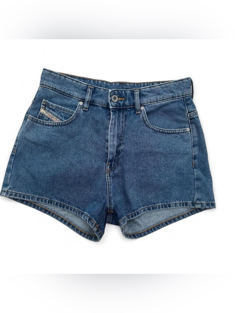 Diesel Women's Blue Denim Shorts